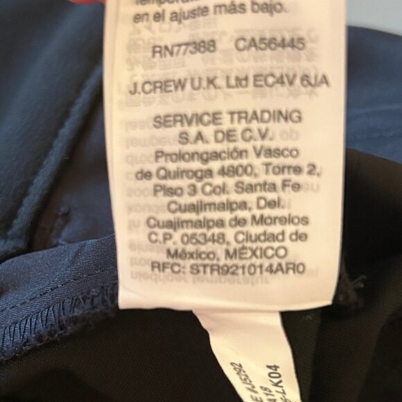 J. Crew Mercantile black pants w/ stretch sz 10 - Picture 11 of 12